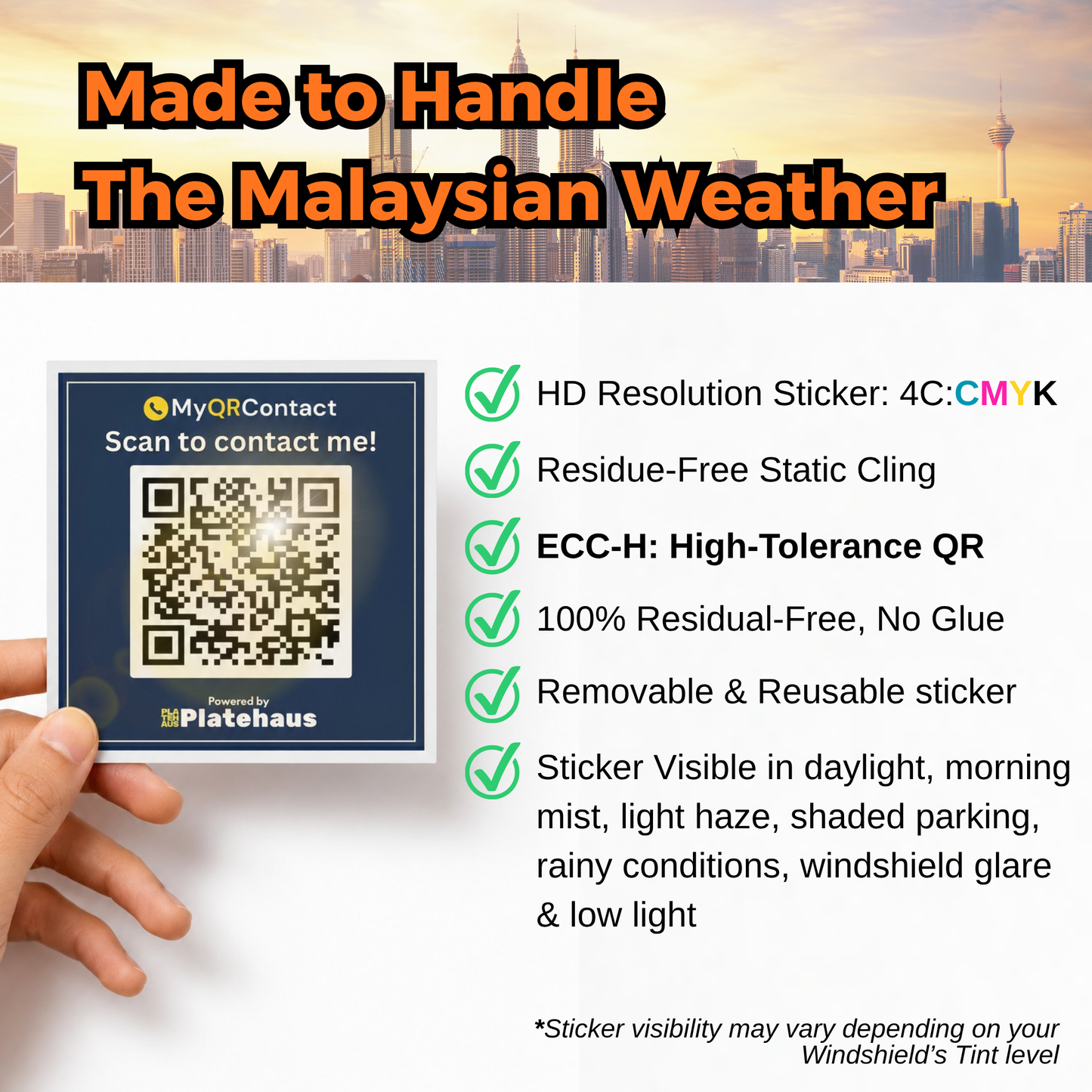 MyQRContact Sticker