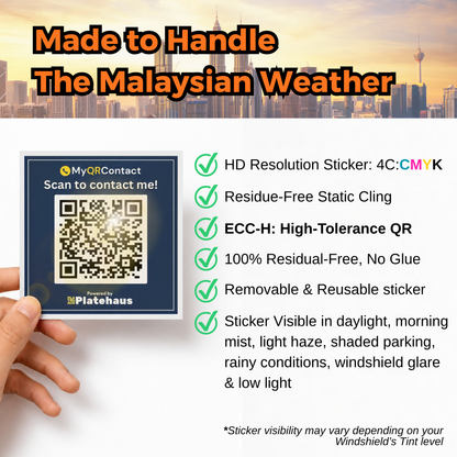 MyQRContact Sticker
