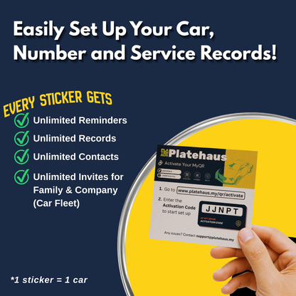 MyQRContact Sticker