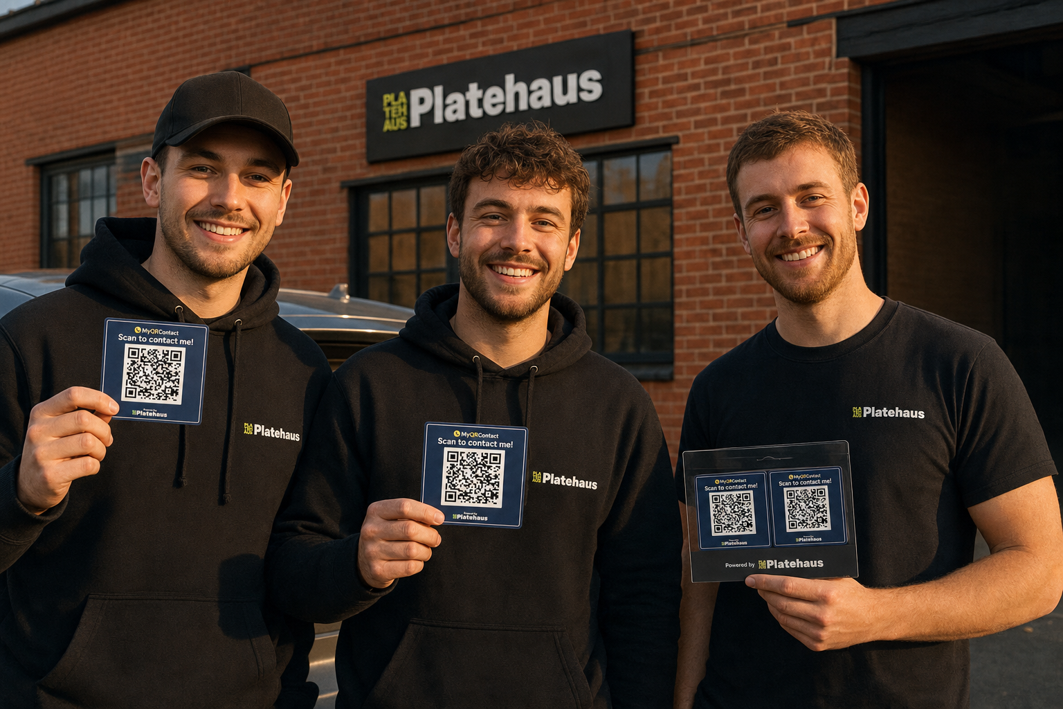 We built MyQR for peace of mind — for cars, and the people who matter